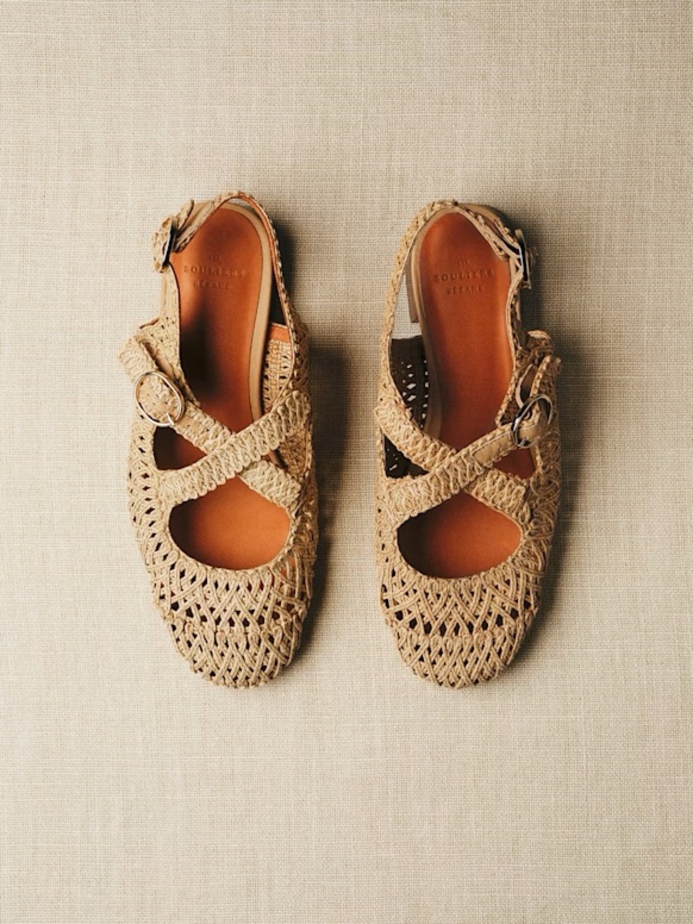 SEZANE LOW NALA BALLET FLATS